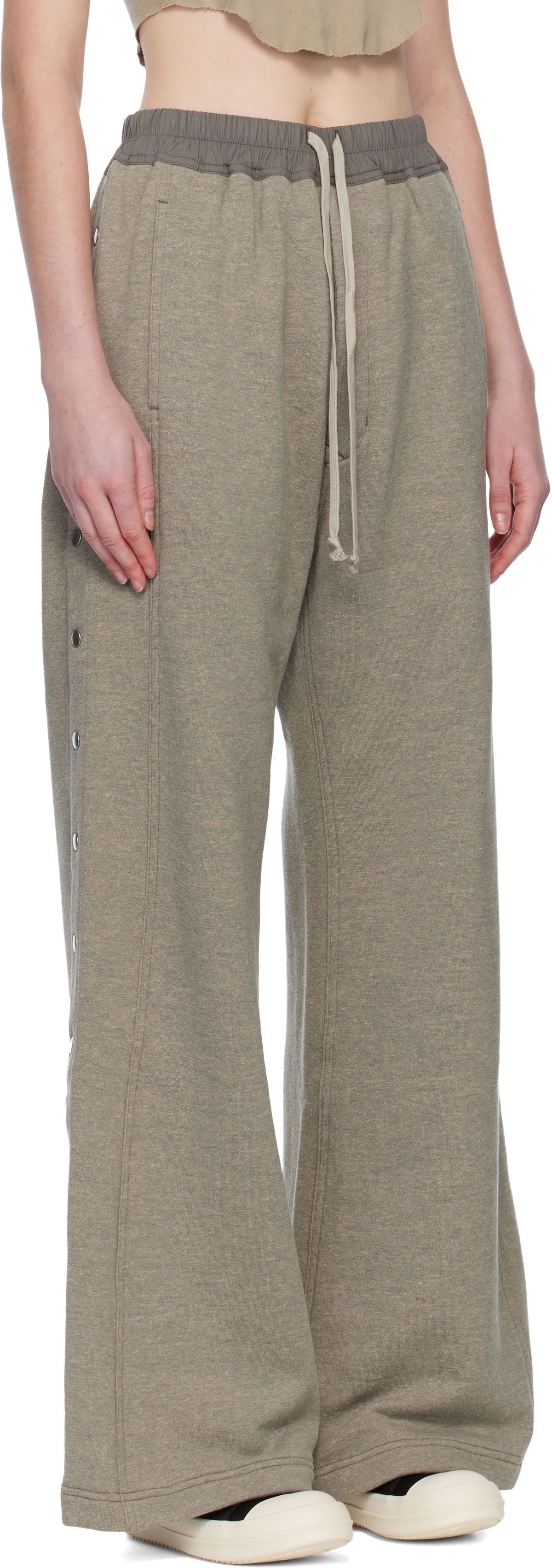 Rick Owens DRKSHDW Gray Concordians Pusher Trousers