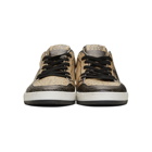 Golden Goose Brown Drawing Ball Star Sneakers