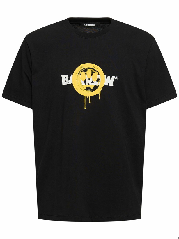 Photo: BARROW - Printed Cotton T-shirt