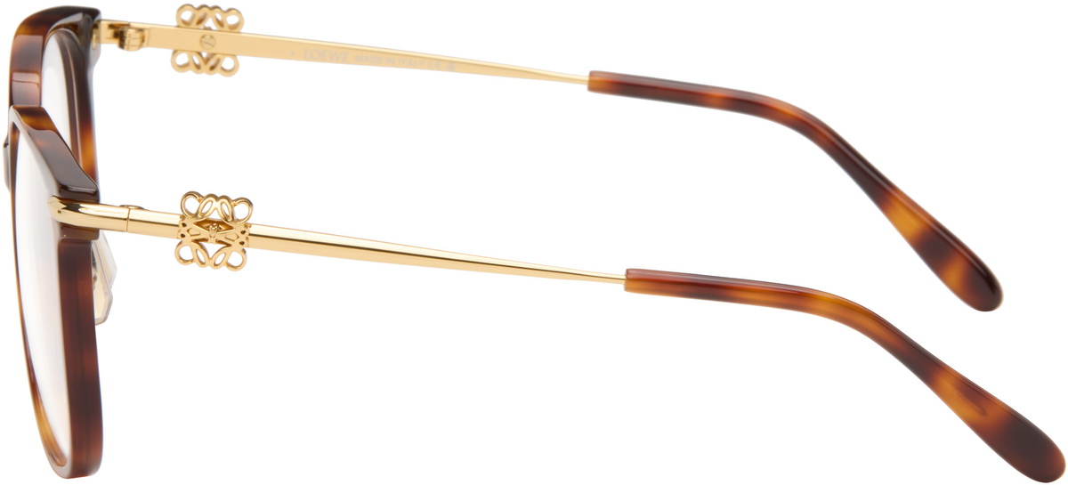 LOEWE Tortoiseshell Anagram Glasses