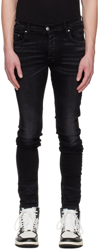 Photo: AMIRI Black Stack Jeans