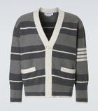 Thom Browne Striped cotton cardigan