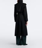 Victoria Beckham Philippa virgin wool twill trench coat