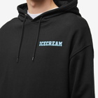 ICECREAM Men's College Hoody in Black
