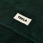 Tekla Fabrics Organic Terry Bath Mat in Forest Green