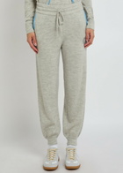 AN-Y1 J Vita Logo Cashmere Sweatpants Grey