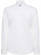 OFF-WHITE - Ow Embellished Cotton Shirt