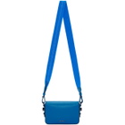 Off-White Blue Mini Plain Flap Bag