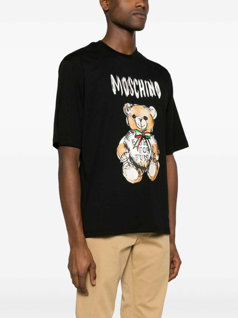 MOSCHINO - Cotton T-shirt Moschino