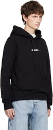 Jil Sander Black Logo Hoodie