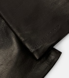 Nour Hammour Leather gloves