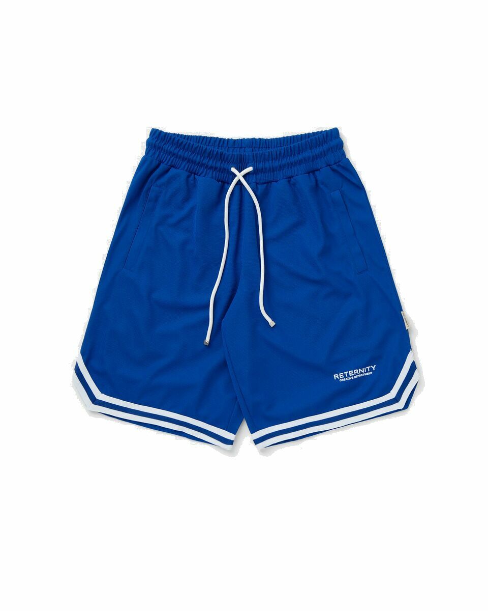 Photo: Reternity Cotton Shorts Creative Dpt Blue - Mens - Sport & Team Shorts