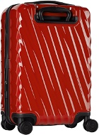 Tumi Red 19 Degree International Expandable Carry-On Suitcase