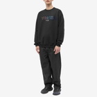 VTMNTS Men's Outline Logo Crew Sweat in Black