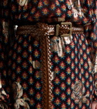 Etro Braided leather belt