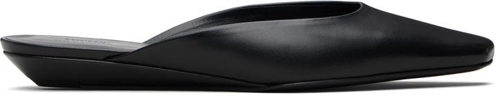 Photo: Loulou de Saison Black Diane Calf Leather Mule Flats
