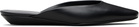 Loulou de Saison Black Diane Calf Leather Mule Flats