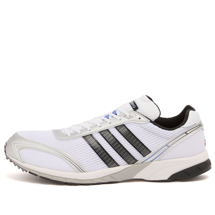 Photo: Adidas Adizero Adios OG Sneaker in White/Hi-Res Blue