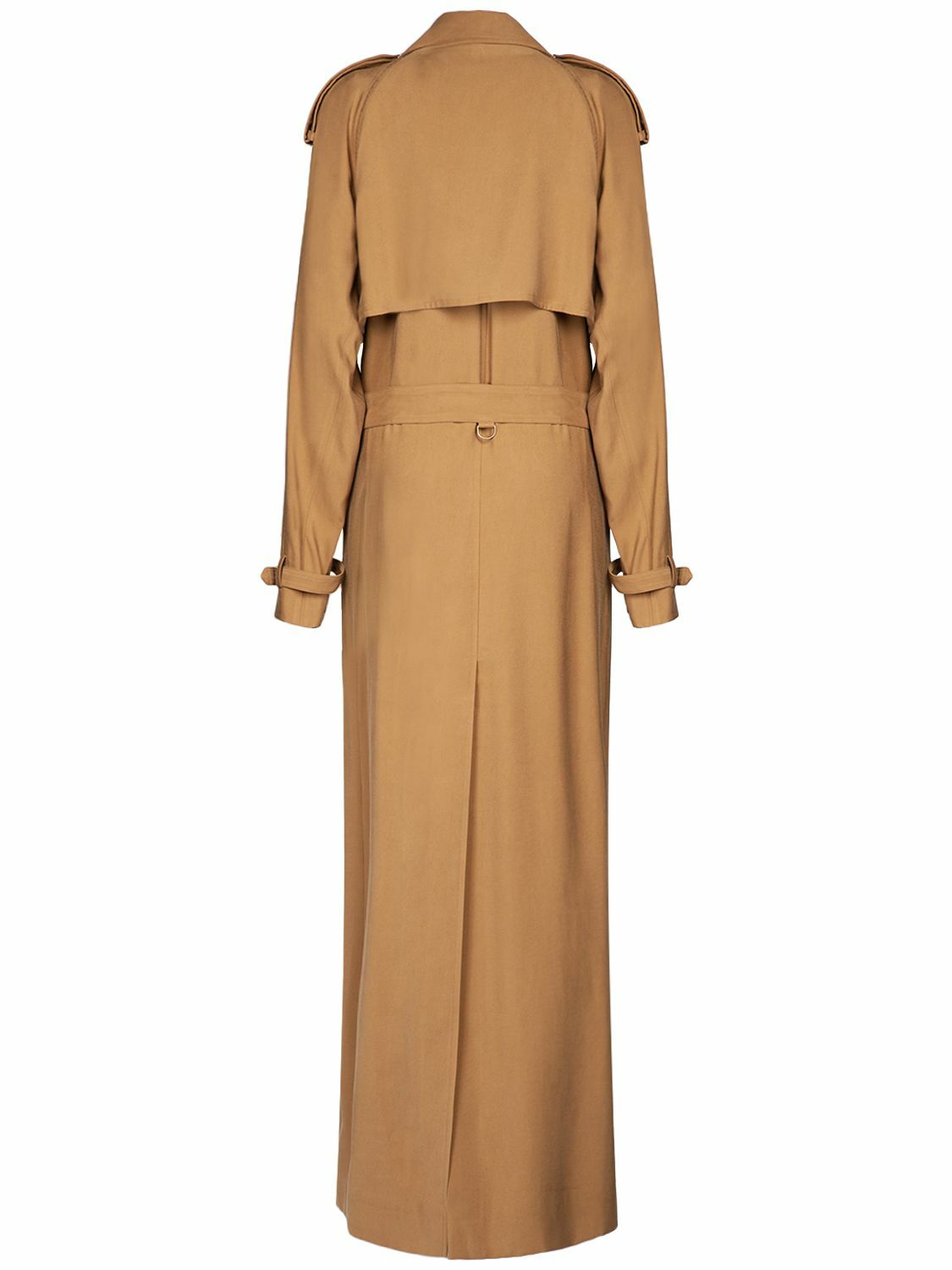 SAINT LAURENT - Twill Trench Coat
