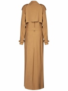 SAINT LAURENT - Twill Trench Coat