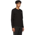 Versace Black Long Sleeve Small Medusa T-Shirt