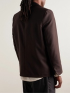 Séfr - Seydou Twill Blazer - Brown