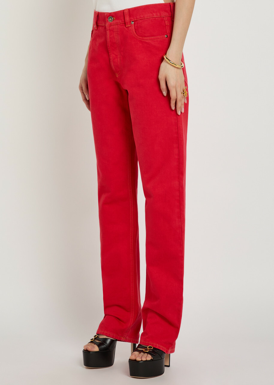 Versace Straight-leg Jeans Red