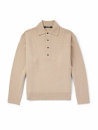 Jacquemus - La Maille Vareuse Pallone Wool and Cashmere-Blend Sweater - Neutrals