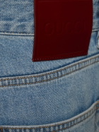 GUCCI New Tapered Cotton Denim Jeans