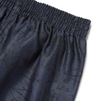 Zimmerli - Cotton-Jacquard Boxer Shorts - Blue