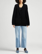Laneus Womens Cardigan in Black
