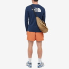 The North Face Men's Long Sleeve Easy T-Shirt in Summit Navy