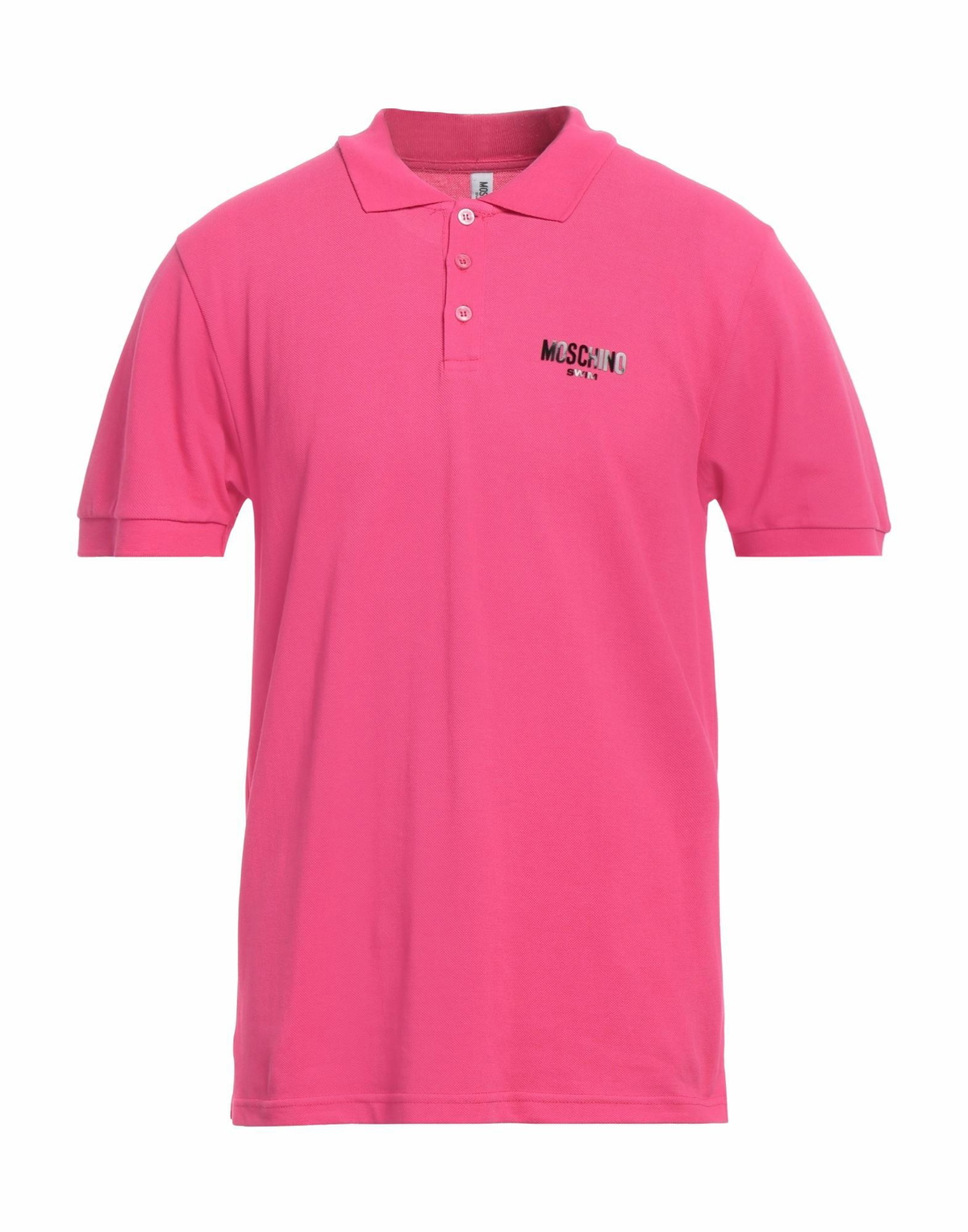 Moschino Mens Polo shirt Fuchsia