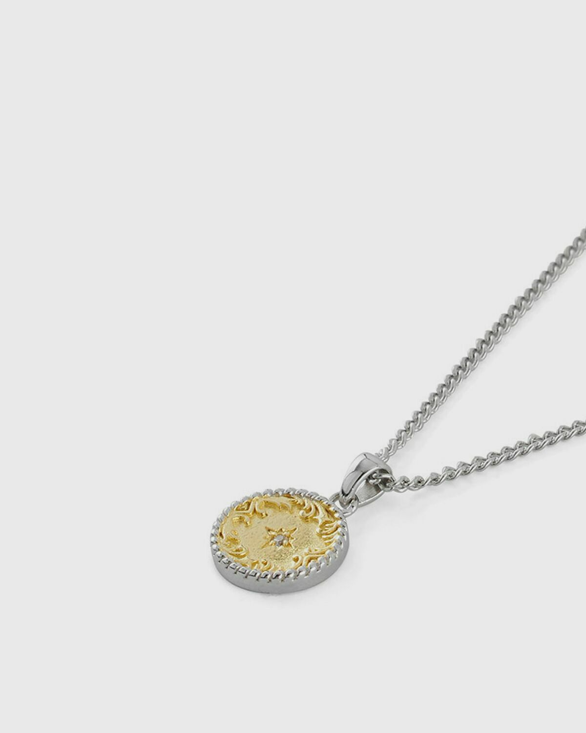 Serge DeNimes Silver Sundown Necklace silver Mens Jewellery