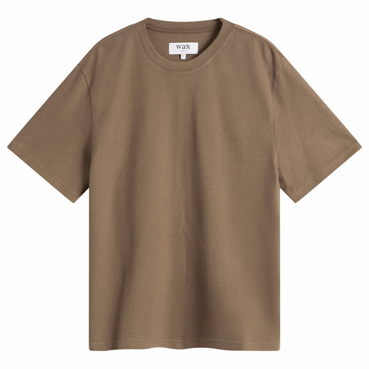 Wax London Men's Dean T-Shirt in Khaki Brown