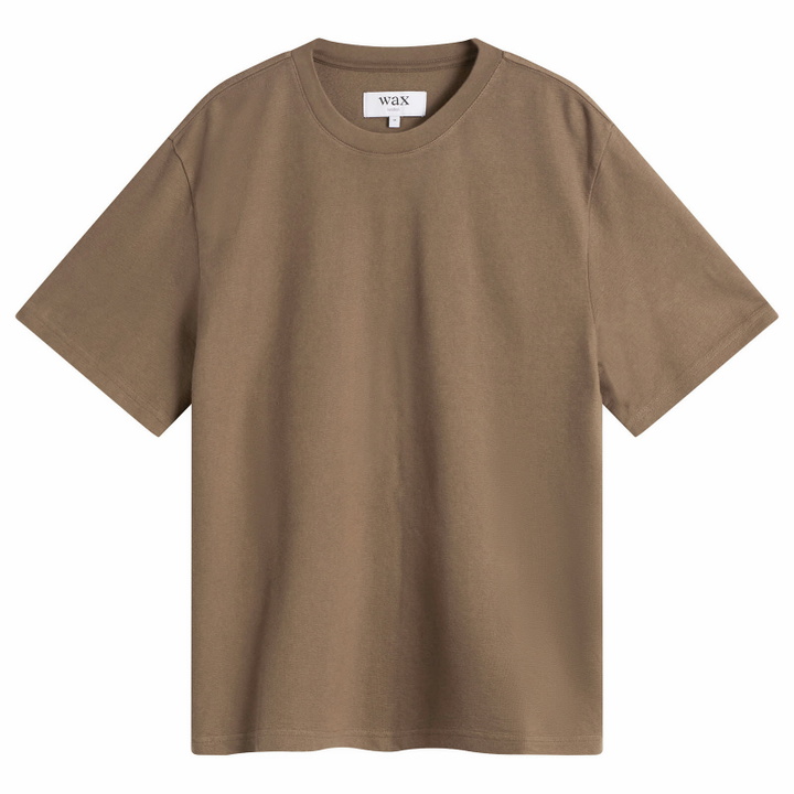 Photo: Wax London Men's Dean T-Shirt in Khaki Brown