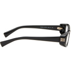 Miu Miu Eyewear Black Oval Glasses