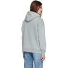 Off-White Gray Embroidered Big Paisley Skate Hoodie