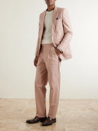 Favourbrook - Cooper Straight-Leg Linen Trousers - Pink