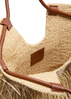 Zimmermann Goldentime Fringe-trimmed Crochet Raffia Tote - Natural - One Size