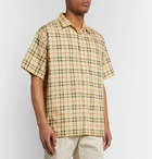 Noon Goons - Liam Checked Cotton-Poplin Shirt - Neutrals