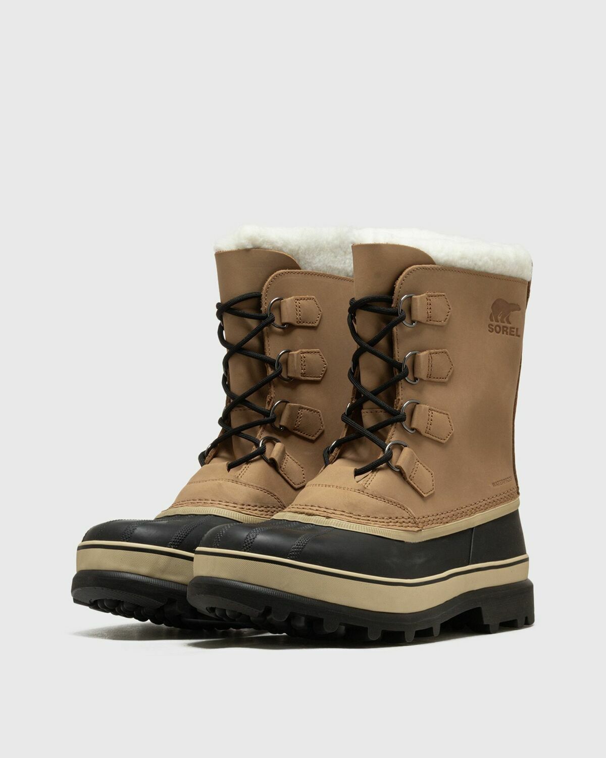 SOREL CARIBOU™ WP Beige Mens Boot