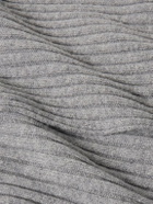De Petrillo - Ribbed Merino Wool and Cashmere-Blend Scarf