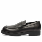 MM6 Maison Margiela Men's Leather Loafer in Black