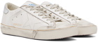 Golden Goose White Super-Star Penstar Skate Sneakers