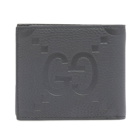 Gucci Men's Embossed GG Wallet in Black