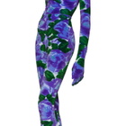 Richard Quinn Blue Floral Leggings