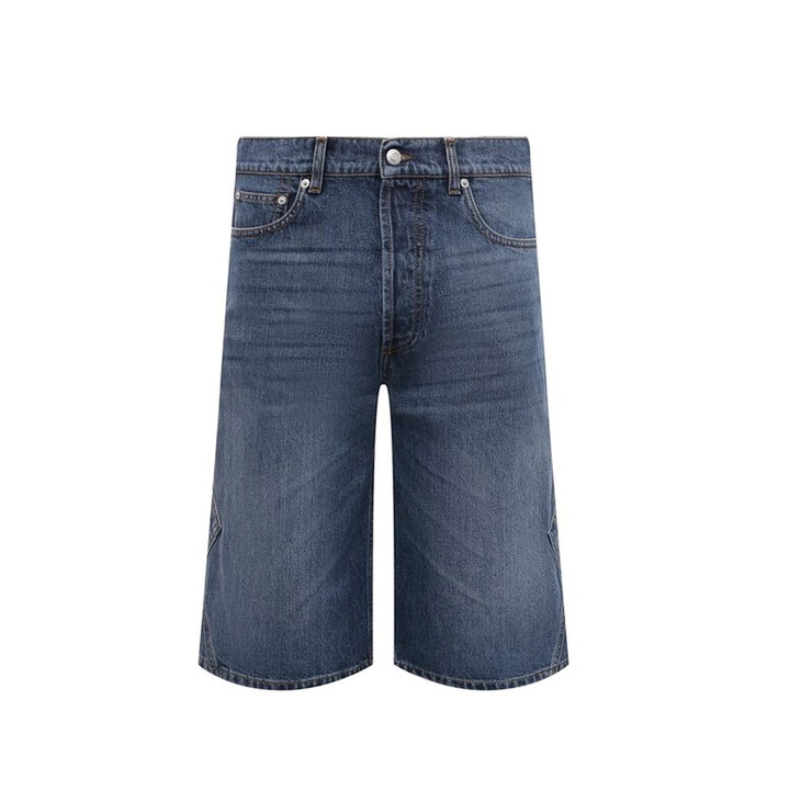 Photo: Alexander McQueen Denim Shorts