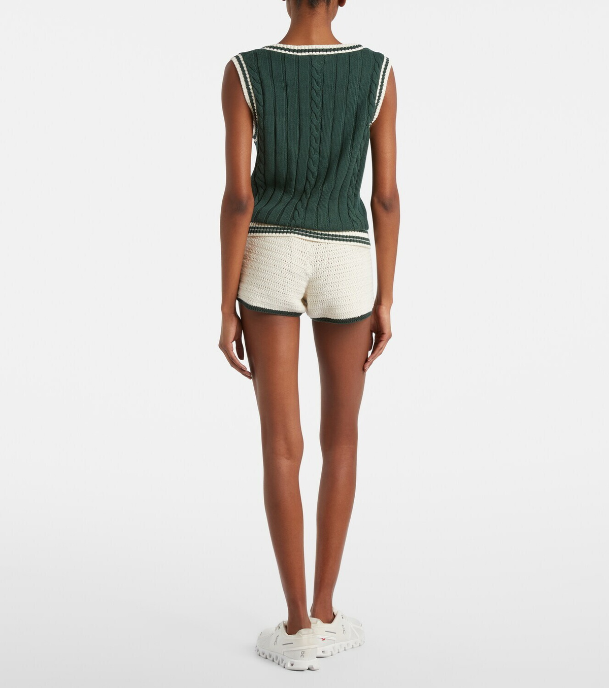 The Upside Santa Fe Julia cotton sweater vest