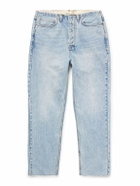 MANAAKI - Tapahi Cropped Slim-Fit Straight-Leg Jeans - Blue